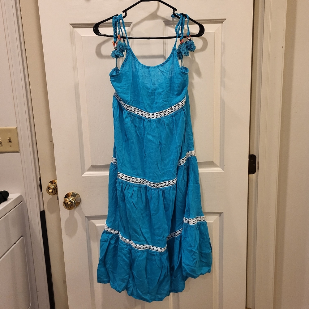 Rachel Zoe Los Angeles- Blue summer Dress Size Small